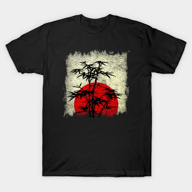 Japanese Bamboo T-Shirt by CWdesign